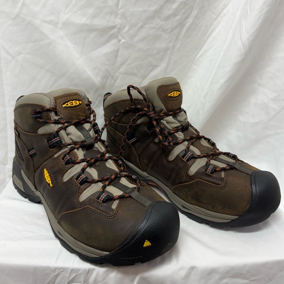 NEW KEEN Men's Detroit XT Waterproof Boot (Steel Toe) sz.12 - Picture 2 of 10